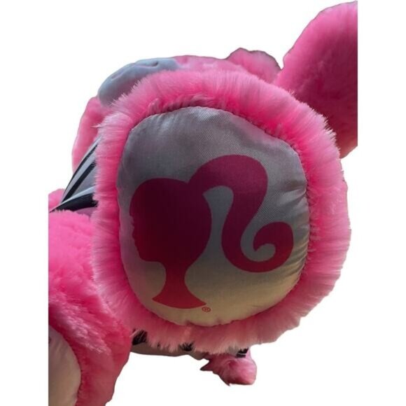 Build-A-Bear Barbie Pink Plush Teddy Bear In Striped Swimsuit 2003 15" - Picture 5 of 9